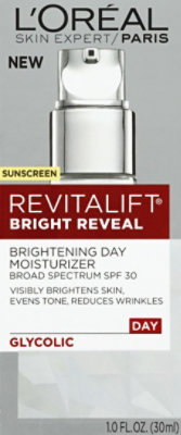 LOreal Revitalift Moisturizer Brightening Day Broad Spectrum SPF 30 - 1 Fl. Oz. - Image 2