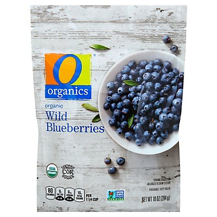 O Organics Organic Blueberries Wild - 10 Oz - Image 1