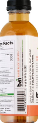 Bai Narino Peach Antioxidant Infused Supertea Iced Tea - 18 Fl. Oz. - Image 3