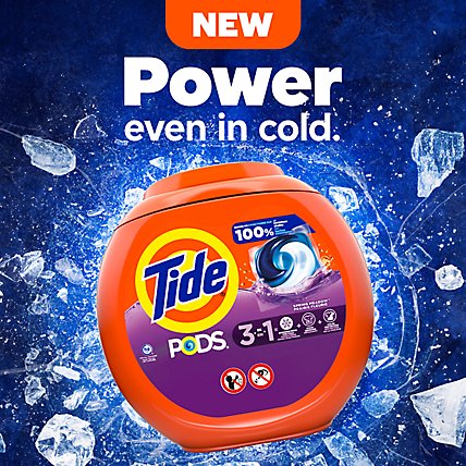 Tide PODS Spring Meadow Liquid Laundry Detergent Pacs - 42 Count - Image 4