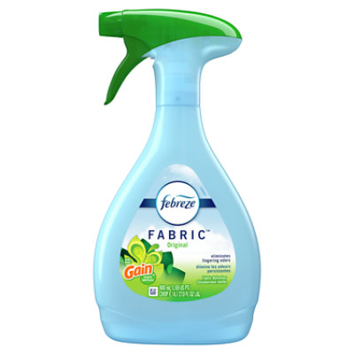 does febreze get rid of cigarette smell Febreze Fabric Refresher Odor Eliminating With Gain Original Scent - 27 Fl.  Oz