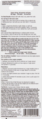 5 Second Nail Cosmetics Nail Glue No Clog With Jojoba Oil - 0.10 Oz - Image 3