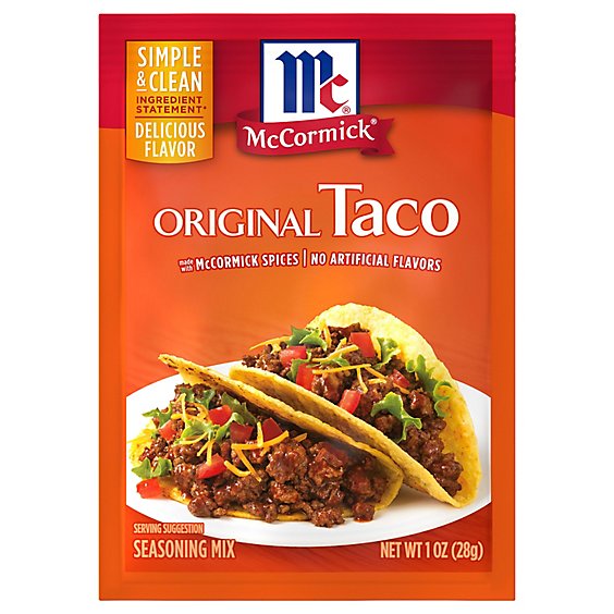 McCormick Original Taco Seasoning Mix  - 1 Oz