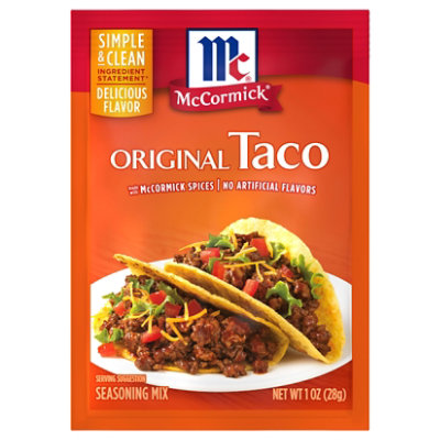 McCormick Seasoning Mix Taco Original - 1 Oz