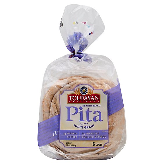 Bread Pita Multigrain - Each