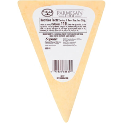 Stella Parmesan Cheese Wedge - 5 Oz - Image 5