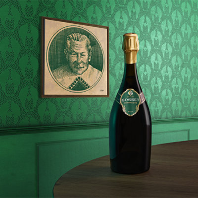 Gosset Champagne Grand Blanc De Blancs Wine - 750 Ml - Image 2