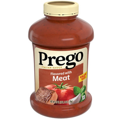 Prego Flavored With Meat Pasta Sauce - 67 Oz - Image 1