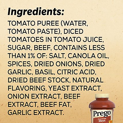 Prego Sauce Italian Flavored With Meat - 67 Oz - Image 6