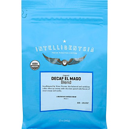 INTELLIGENTSIA Coffee Organic Fresh Roasted Blend Decaf El Mago - 12 Oz - Image 2