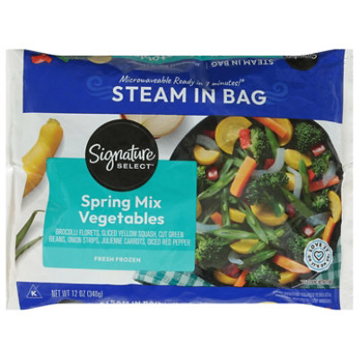 Signature SELECT Spring Mix Vegetables Steam In Bag - 12 Oz