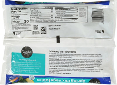 Signature SELECT Spring Mix Vegetables Steam In Bag - 12 Oz - Image 5