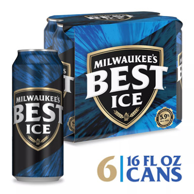 Milwaukees Best Ice American Style Ice Lager Beer 5.9% ABV Can - 24 Fl. Oz. - Image 1