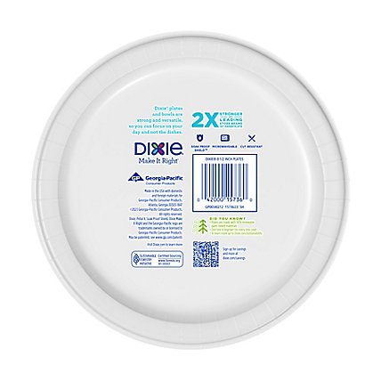 Dixie Everyday Paper Plates Printed 8 1/2 Inch - 90 Count - Image 4