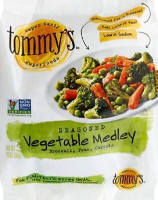 Tommys Superfoods Seasoned Vegetable Medley - 10 Oz - Image 2