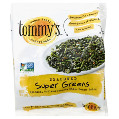 Tommys Superfoods Seasoned Super Greens - 10 Oz - Image 1
