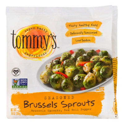 Tommys Superfoods Seasoned Brussels Sprouts - 10 Oz