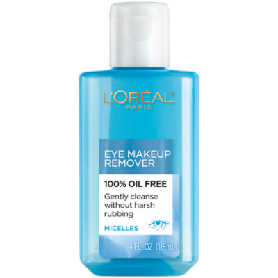 L'Oreal Paris Clean Artiste All Skin Types Oil Free Eye Makeup Remover - 4 Oz - Image 1