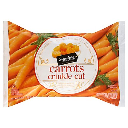 Signature SELECT Carrots Crinkle Cut - 16 Oz - Image 1