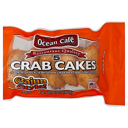 Ocean Cafe Crab Cake Cajun - 3.4 Oz - Image 1