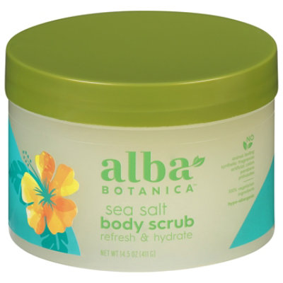 Alba Botanica Sea Salt Body Scrub - 14.5 Oz - Image 2