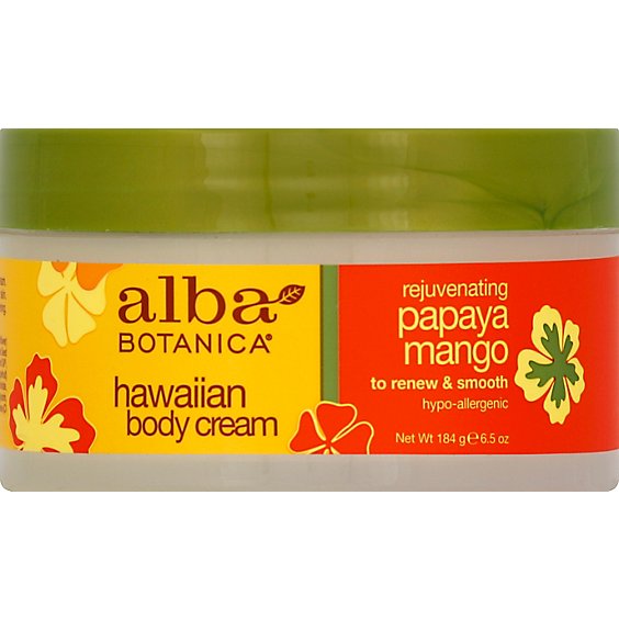 Alba Papaya Mango Body Cream - 6 Oz