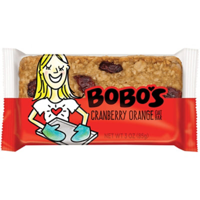 Bobos Oat Bar Cranberry Orange - 3 Oz - Image 2