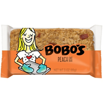 Bobos Oat Bar Peach - 3 Oz - Image 2