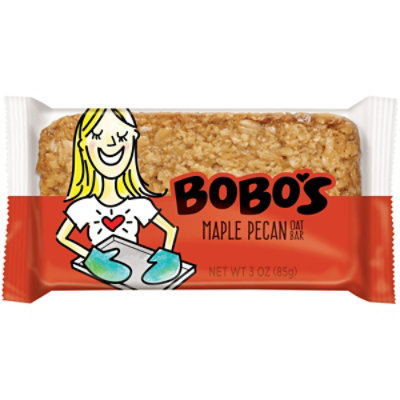 Bobos Oat Bar Maple Pecan - 3 Oz - Image 2