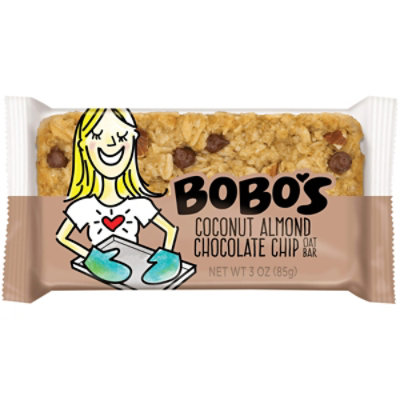 Bobos Oat Bars Choc Almond Gf - 3 Oz - Image 2