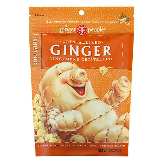 Ginger People Ginger Candy Crystallized - 3.5 Oz