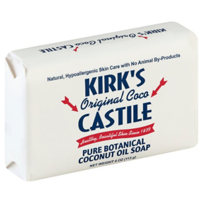Kirks Soap Bar Castile Original Coco - 4 Oz