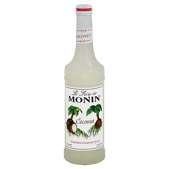 Monin Syrup Premium Gourmet Coconut - 25.4 Fl. Oz.