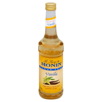 Monin Syrup Premium Gourmet Sugar Free Vanilla 25.4 Fl. Oz. Albertsons