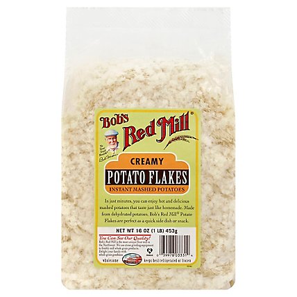 Bobs Red Mill Potato Flakes Instant Mashed Potatoes - 16 Oz - Safeway