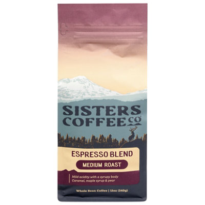 Sisters Coffee Coffee Dark Roast Espresso Blend - 12 Oz - Image 2