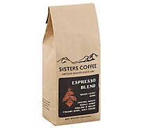 Sisters Coffee Coffee Dark Roast Espresso Blend - 12 Oz