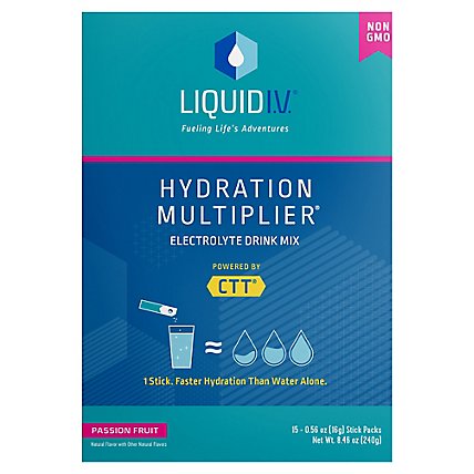 Liquid IV Passion Fruit - 15 Ct. - Image 3