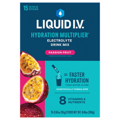 Liquid IV Passion Fruit - 15 Ct. - Image 3