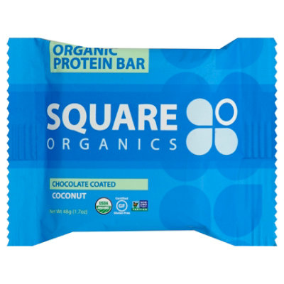 Squarebar Bar Prtn Choc Ctd Ccnt - 48 Gram
