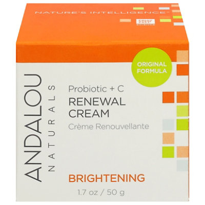 Andalou Naturals Probiotic + C Brightening Renewal Cream - 1.7 Oz - Image 2