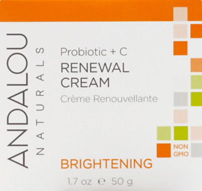 Andalou Naturals Probiotic + C Brightening Renewal Cream - 1.7 Oz - Image 2