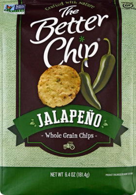 The Better Chip Jalapeno Whole Grain Chips - 6.4 Oz - Image 2
