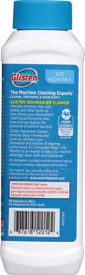 Glisten Dishwasher Magic Machine Cleaner Lemon Scent Bottle - 12 Fl. Oz. - Image 5