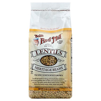 Bobs Red Mill Heritage Beans Cannellini - 27 Oz - Image 1
