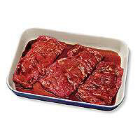 USDA Beef Choice Skirt Steak Boneless Whole Untrimmed - 15 Lb - Image 1