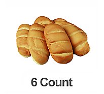 Bakery Rolls Hoagie - 6 Count