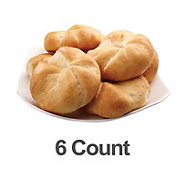 Bakery Rolls Kasier - 6 Count