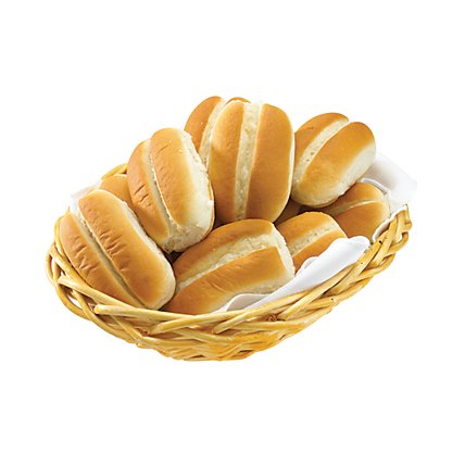 Bakery Buns Hot Dog Plain - 8 Count - Image 1