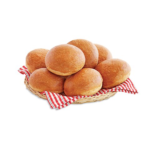 Bakery Buns Hamburger Plain - 8 Count